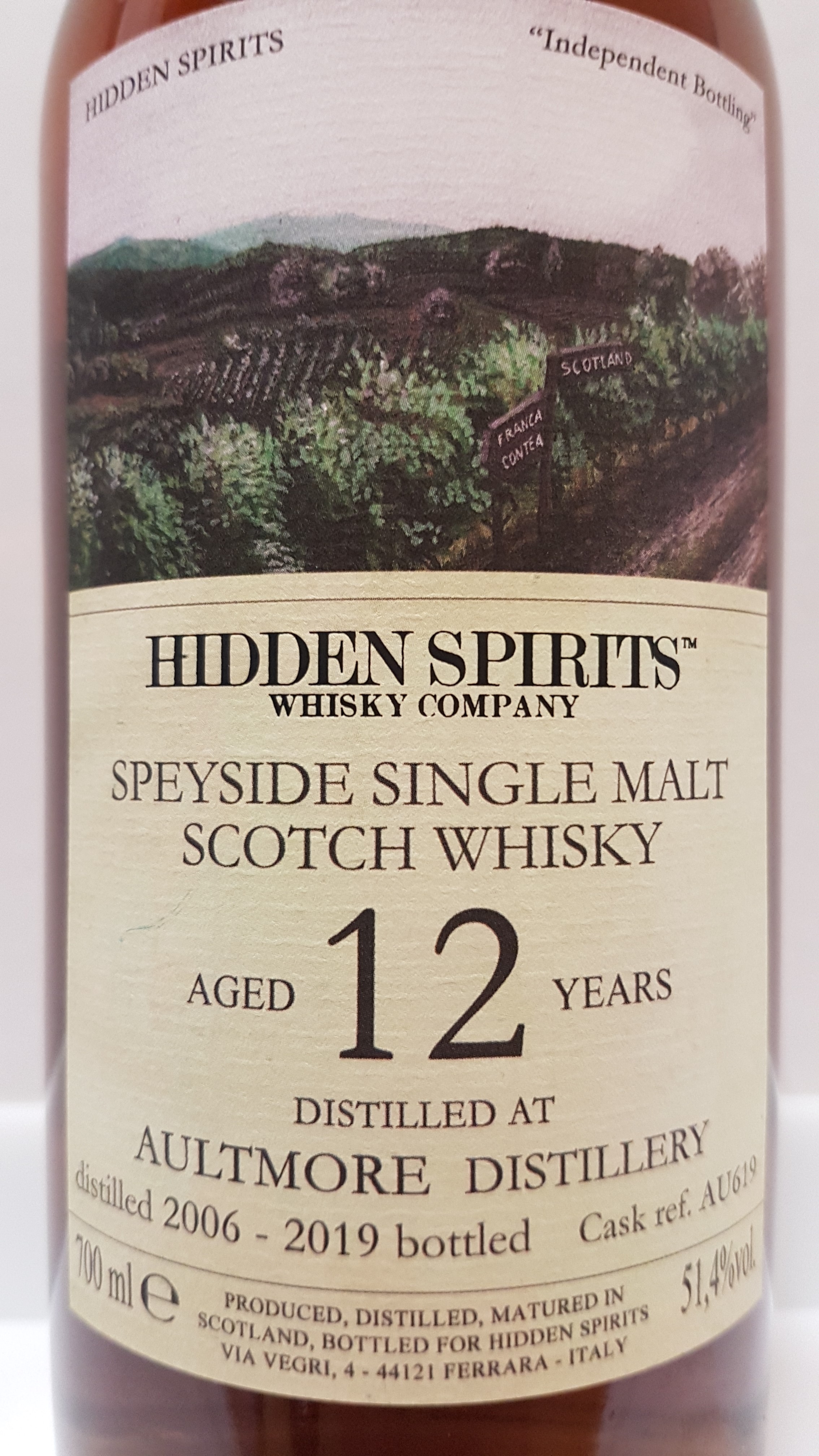 Aultmore 12y (Bolesna Wine Cask Finish) - Hidden Spirits