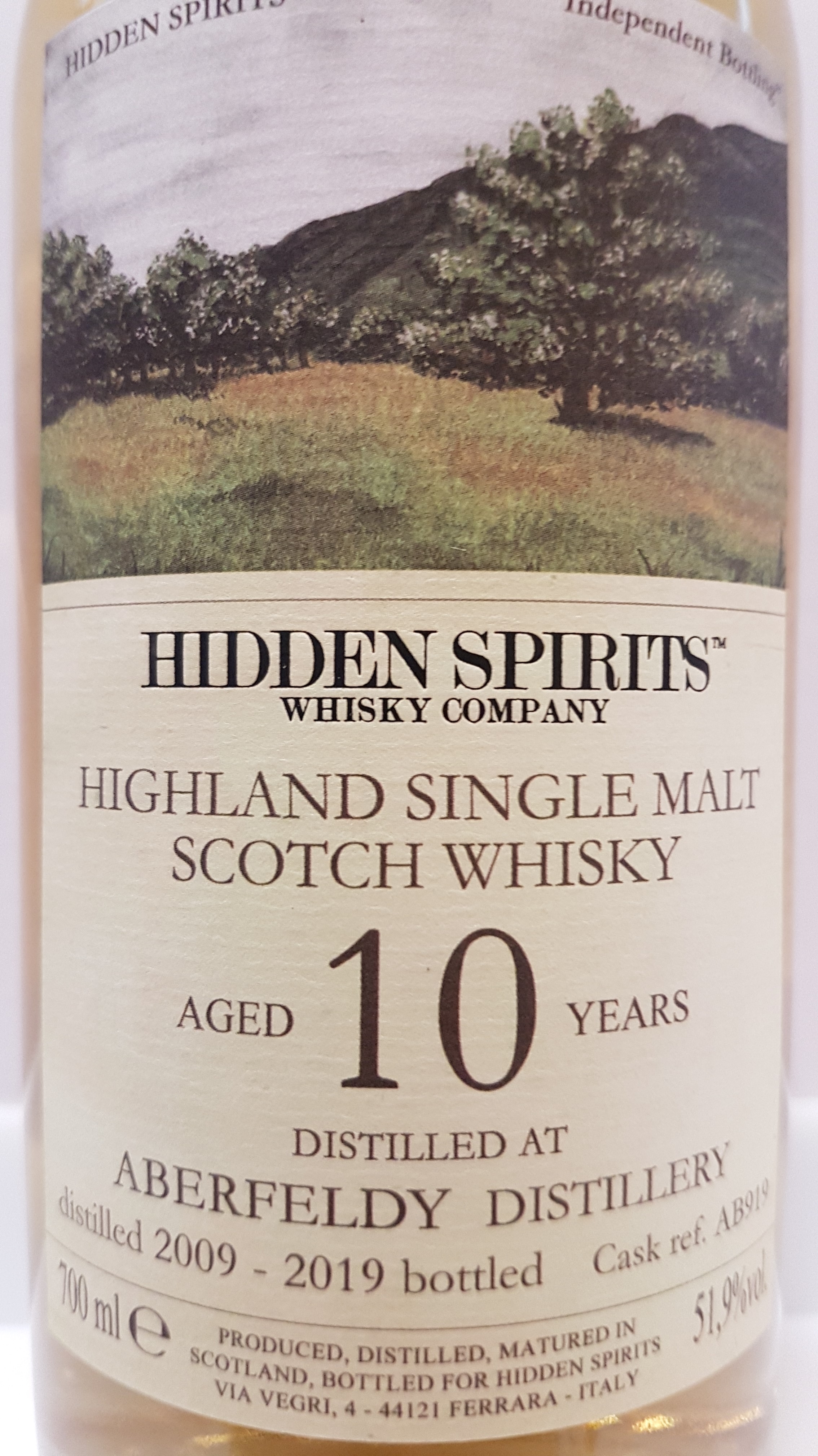 Aberfeldy 10y - Hidden Spirits